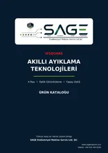 SAGE Makine 2027 ürün kataloğunun kapağı